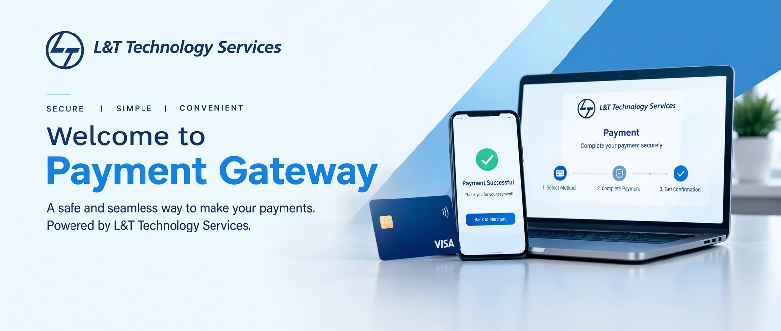 L&T Technology Services — Welcome to Payment Gateway